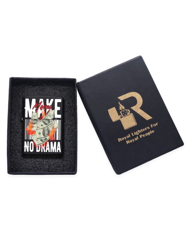 Make Money No Drama Pocket Lighter Windproof