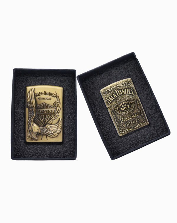 ( Pack Of 2 ) Harley Davidson ( Gold ) + Jack Danial’s (Gold)