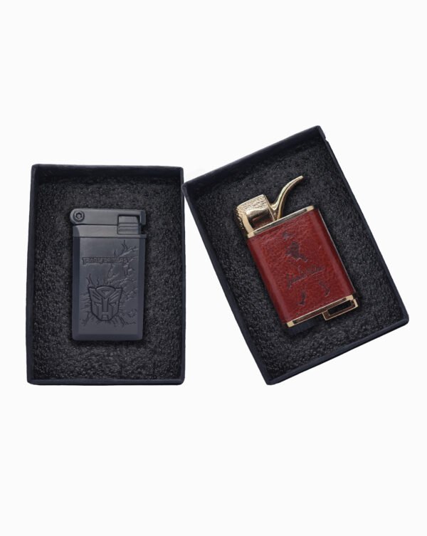 ( Pack Of 2 ) Transformer Lighter ( Grey ) + Johnnie Walker Leather